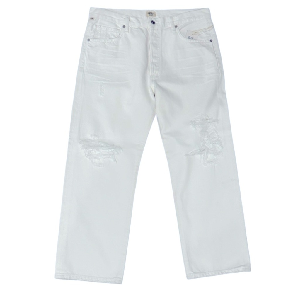 Citizens of Humanity Emery High Rise Relaxed Crop Jeans Moonstone NWT NEW 30 - Picture 4 of 12